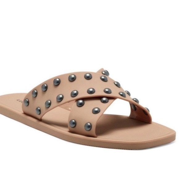 Lucky Brand Shoes - Lucky Brand Women's Julina Studded Flat Sandal